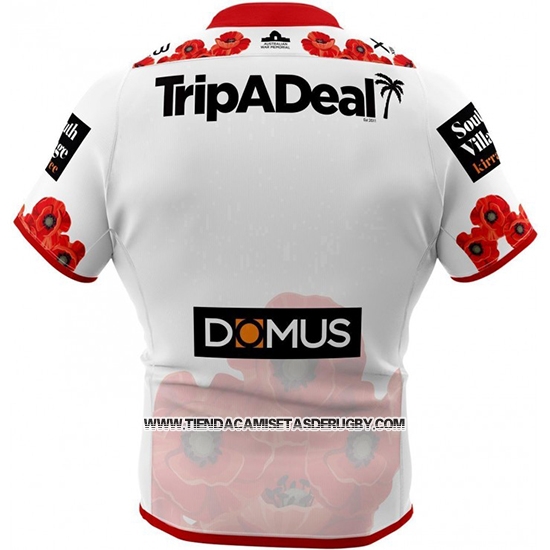 Camiseta St George Illawarra Dragons Rugby 2019 Conmemorative